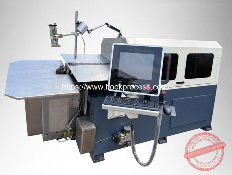 Automatic 3D Wire Bending Hook Making Machine - Hook Making Machine ...