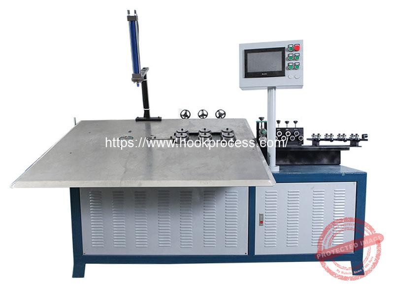 Automatic 2D Wire Bending Hook Making Machine - Hook Making Machine ...