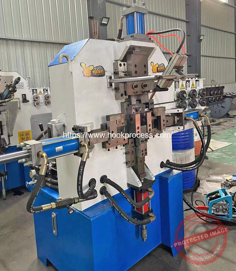 Double J Lashing Hook Bending Welding Machine for Turkey Customer ...