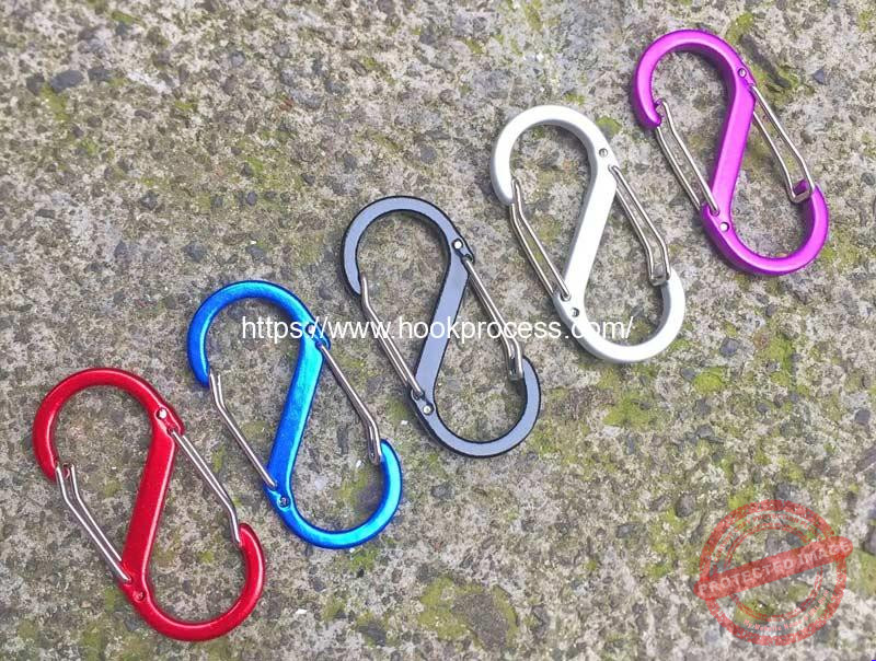 20 PCS S Shape Carabiner Metal Mini S Shape De S 40mm Mousqueton Porte-Clé Double Ressort Mousqueton Noir Idéal pour Sac à Dos - Bricolage 20 PCS S Shape Carabiner Metal Mini S Shape De S 40mm Mousqueton Porte-Clé Double Ressort Mousqueton Noir Idéal pour Sac à Dos - Bricolage