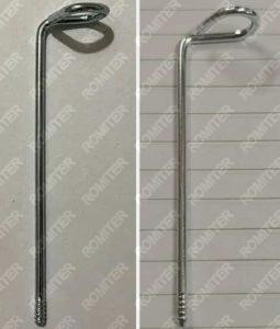 Automatic 3D Hanger Steel Eye Hook Making Machine with Threading Function